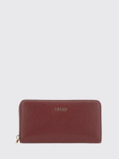 LIU •JO WALLET LIU JO WOMAN COLOR WINE,H36490114