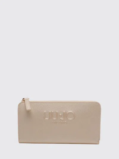 Liu •jo Wallet Liu Jo Woman Color Gold In Neutral