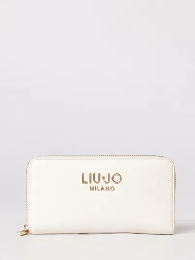 Liu •jo Wallet Liu Jo Woman Color Yellow Cream In White