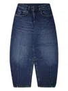 Liu •jo Whiskering-effect Jeans In Blue