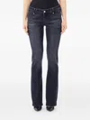 Liu •jo Whiskering-effect Jeans In Blue
