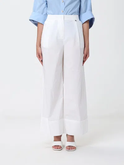 Liu •jo Pants Woman Liu Jo In White