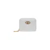 Liu •jo Zip Around Wallet With Logo In White