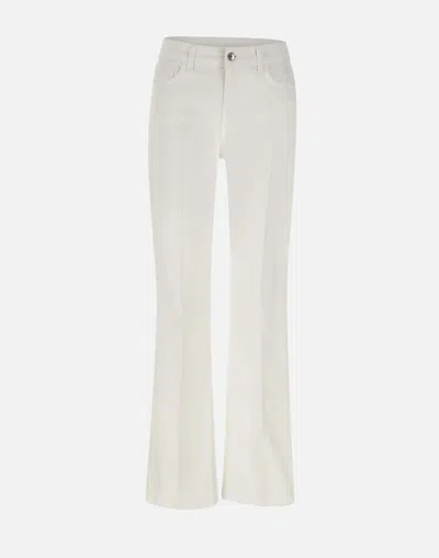 Liu •jo Liu Jo White Bootcut Flare Jeans