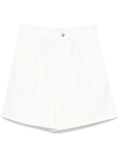 Liu •jo White Cotton Shorts