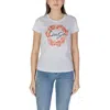 Liu •jo Crewneck Graphic Print Round Neck Short Sleeves