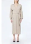 Liu Jo White Dresses Beige In Sand
