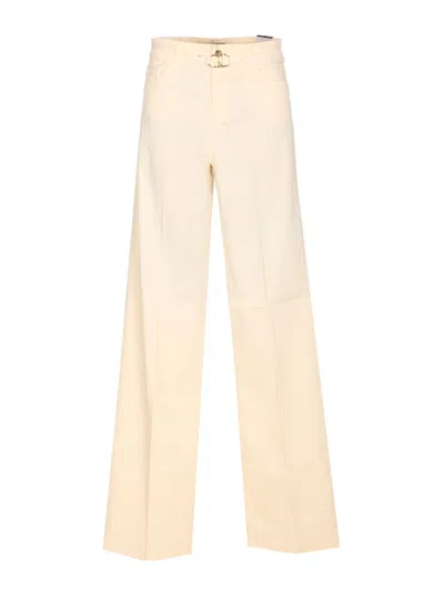 Liu •jo White Jeans In Neutral