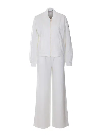 Liu •jo White Logo Jumpsuit