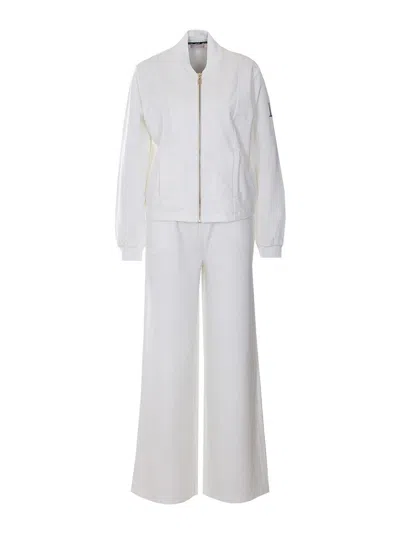 Liu •jo Liu Jo White Logo Jumpsuit