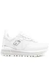 Liu •jo Liu Jo White Platform 'maxi Wonder' Sneakers