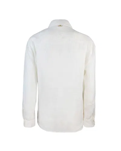 Liu •jo Liu Jo White Ramie Shirt