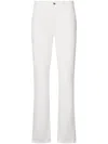 Liu •jo White Slim-fit Trousers In White
