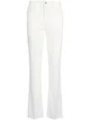 Liu •jo Liu Jo White Slim Flared Jeans In White