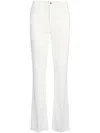 Liu •jo Liu Jo White Slim Flared Jeans