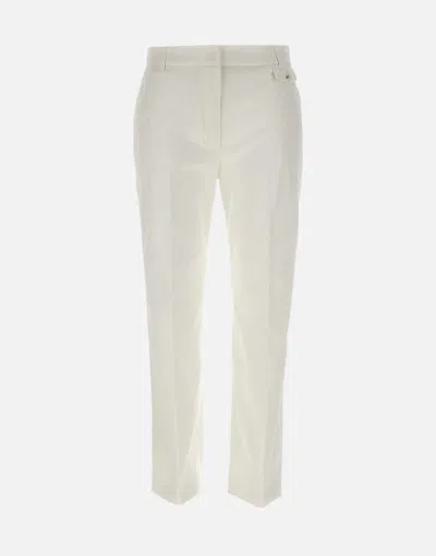 Liu •jo Liu Jo White Stretch Cotton Chino Pants
