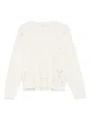 Liu Jo White Sweaters White In White
