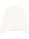 Liu •jo Liu Jo White Sweatshirt With Front Pockets In White
