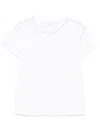 Liu •jo White T-shirt Embellished With Rhinestones In White