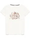 Liu •jo White T-shirt With Graphic Print In Multicolour