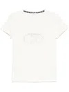 Liu •jo White T-shirt With Logo On The Chest In White