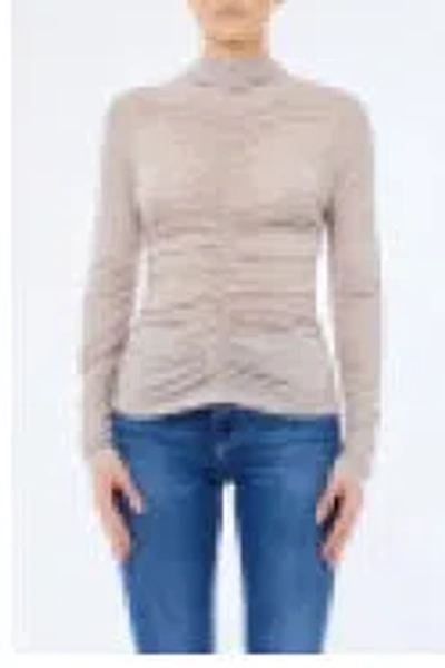 Liu Jo White T Shirts And Polos Beige In Neutral