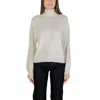 Liu •jo White Viscose Sweatshirt In White