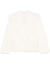 Liu •jo Wool Cardigan In White