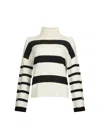 Liu •jo White Wool Sweater With Jewel Button Accents In Multi