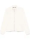 Liu •jo Liu Jo White Zip-up Sweatshirt With Pockets In White