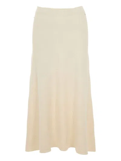 Liu Jo White2 Skirts In Gold