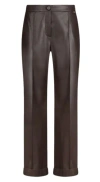 Liu Jo White2 Trousers In Brown