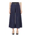 Liu •jo Wide Leg Jeans In Black