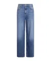 Liu •jo Liu Jo High-waisted Light Blue Jeans With Classic Five-pocket Design In Blue