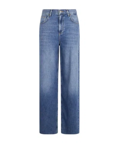 LIU •JO LIU JO HIGH-WAIST WIDE-LEG JEANS