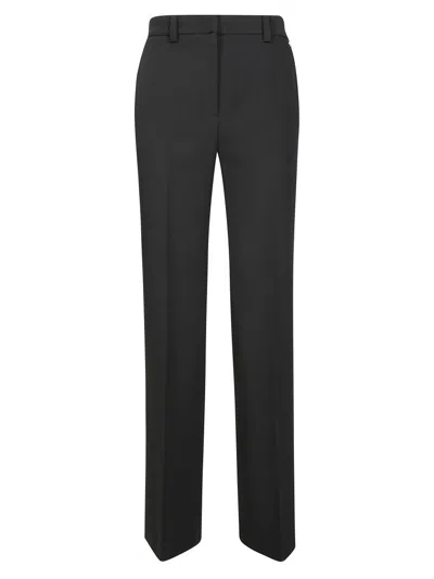 Liu •jo Wide-leg Palazzo Pants With High Waist In Black