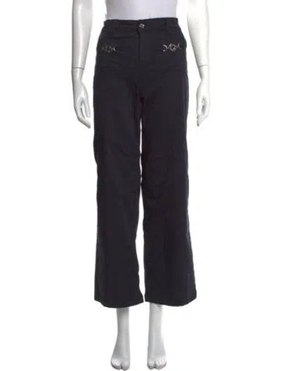 Pre-owned Liu •jo Wide Leg Pants In Blue