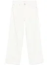 Liu •jo Wide-leg Trousers In White