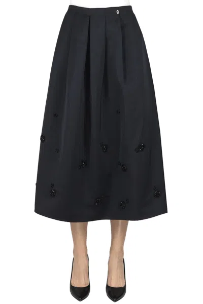 Liu •jo Wide Skirt In Black