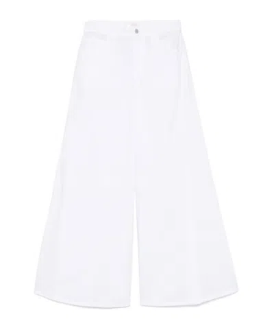 Liu •jo Wide Trousers In White