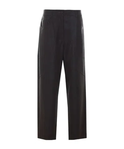 Liu •jo Liu Jo Wide-leg Five-pocket Pants In Brown