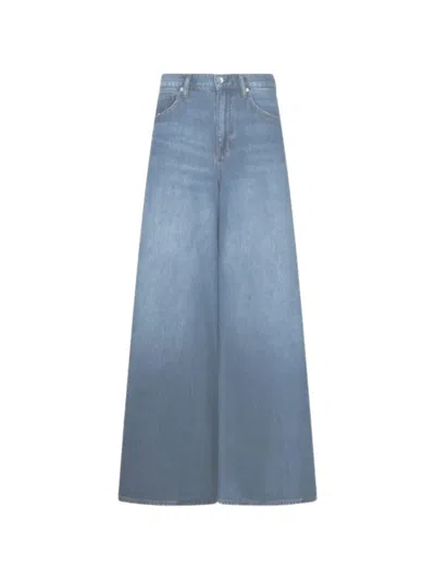 Liu •jo Wide-leg Jeans In Blue