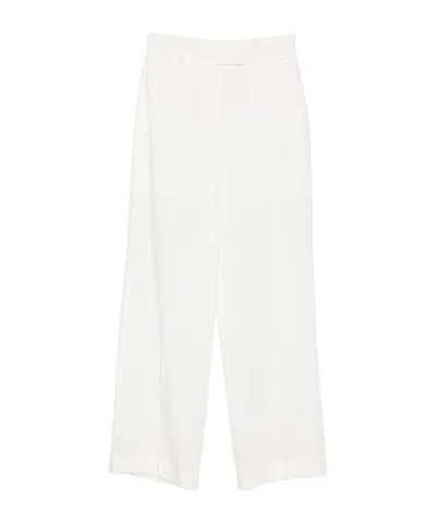 Liu •jo Wide-leg Trousers In White