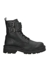 Liu •jo Woman Ankle Boots Black Size 6 Textile Fibers In Black