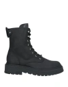 Liu •jo Woman Ankle Boots Black Size 7 Textile Fibers