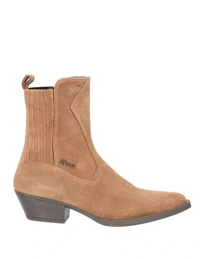 Liu •jo Woman Ankle Boots Brown Size 6 Leather In Brown