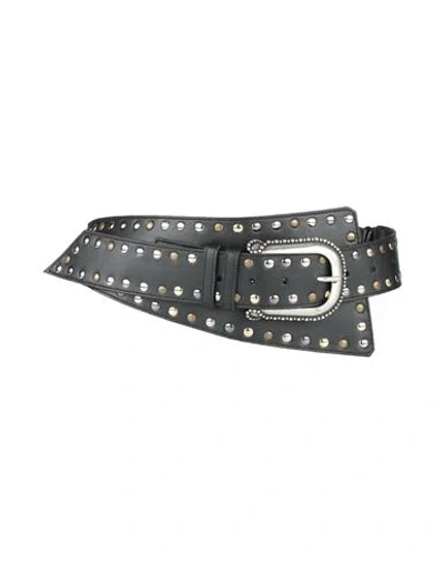 Liu •jo Woman Belt Black Size Onesize Synthetic Fibers