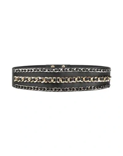 Liu •jo Woman Belt Black Size S Leather