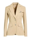 Liu •jo Single-breasted Blazer In Neutral