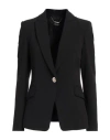Liu •jo Slim-fit Single-breasted Blazer In Black